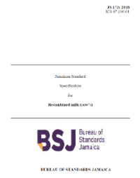 JS 173: 2018 Recombined milk