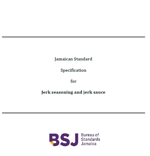 JS 215: 2024 Jerk seasoning and jerk sauce