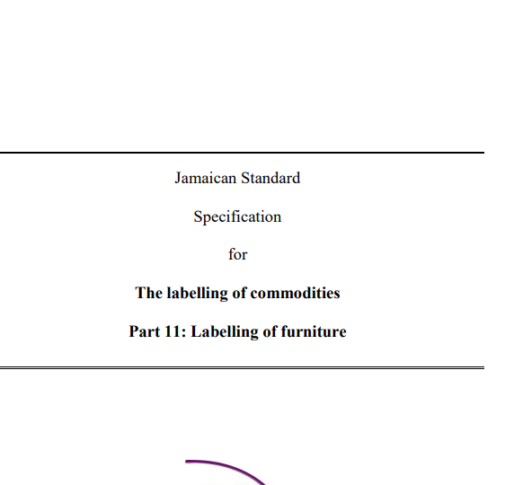 JS 1: Part 11: 2014 – The labelling of commodities. Part 11: The labelling of furniture