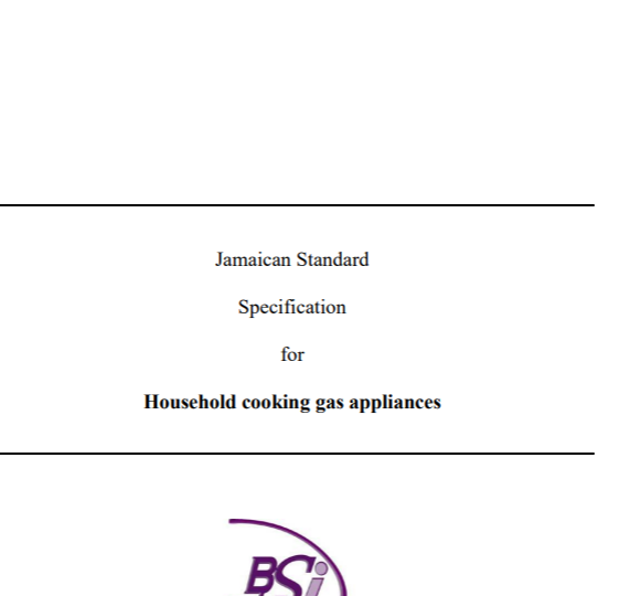 JS 277: 2014 – Household cooking gas appliances 
