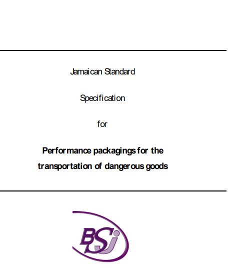 JS 279: 2000 – Performance packagings for the transportation of dangerous goods