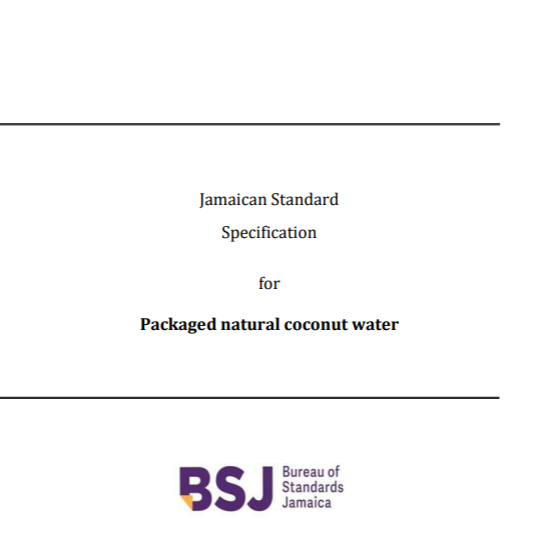 JS CRS 3 : 2024  – Packaged natural coconut water