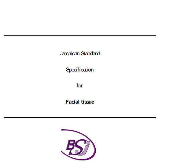 JS 258: 1999 – Facial tissue