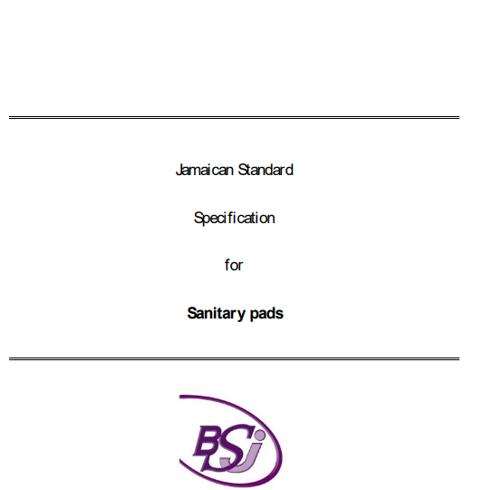 JS 176: 1989 – Sanitary pads